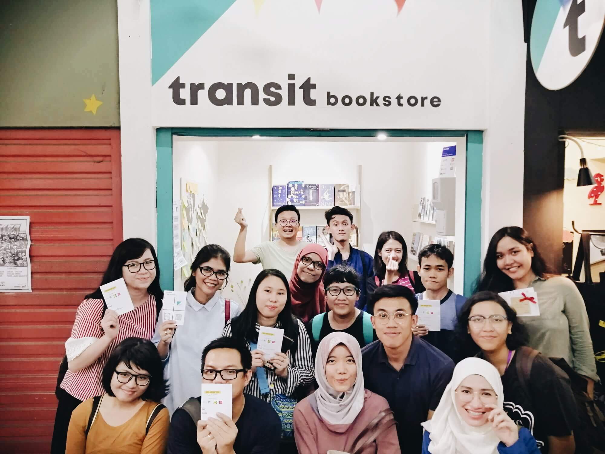 Transit - Indie Bookshop Tour Tur Toko Buku Independen Perdana di Jakarta (1) (1)