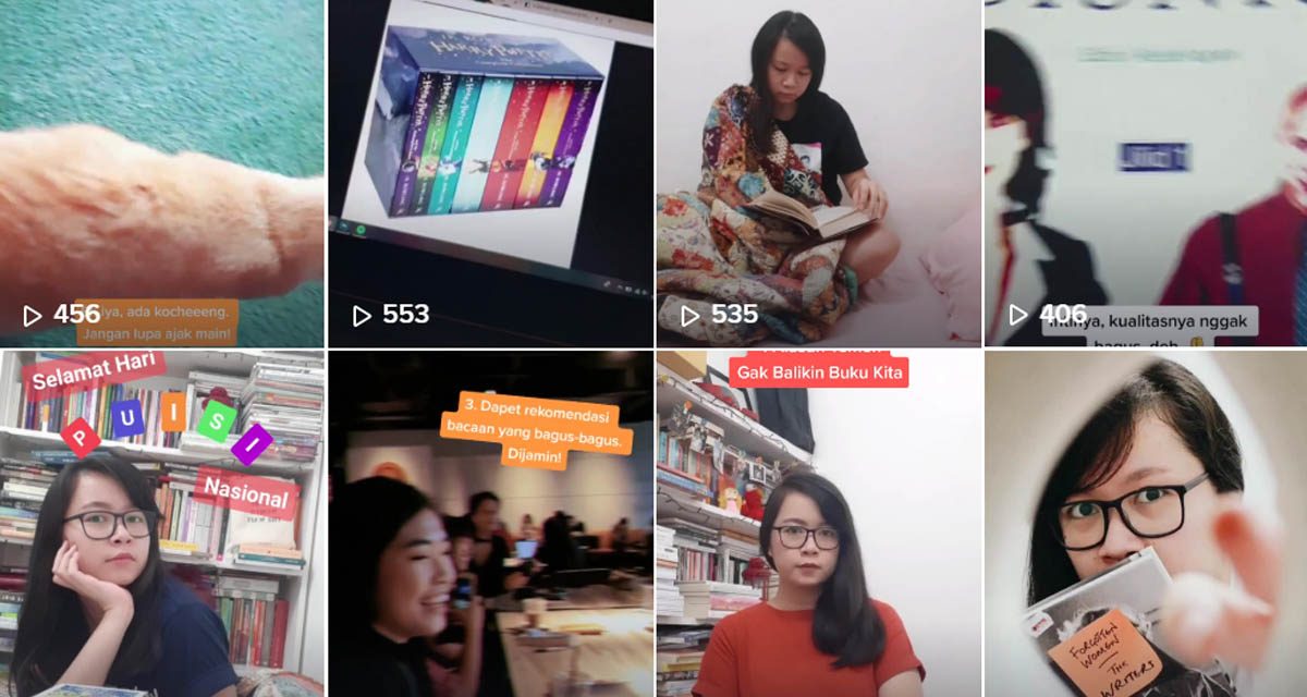 bookish TikTok accounts - akun tiktok