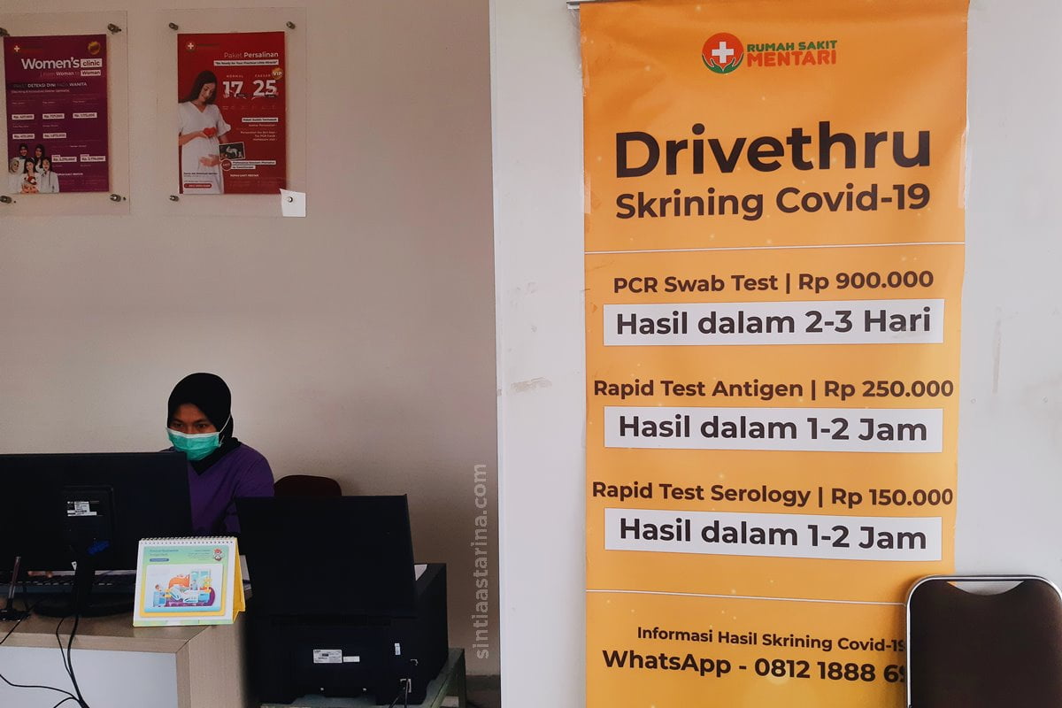 Pengalaman Rapid Antigen Sebelum Terbang Saat Pandemi
